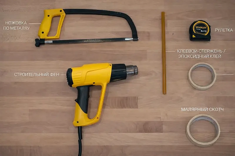 Инструменты для укорачивания палок