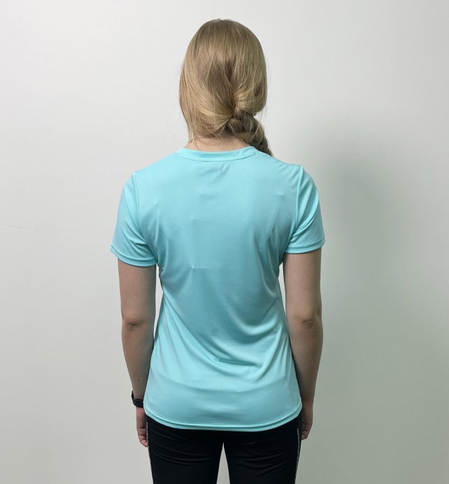 Футболка GTS V-Neck functional жен. 49 голубой в Твери