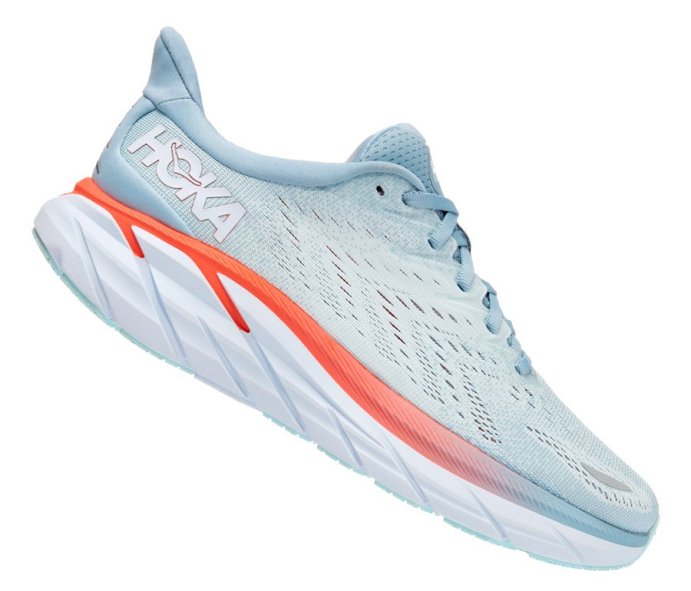 Кроссовки Hoka W CLIFTON 8 Blue Fog / Plein Air