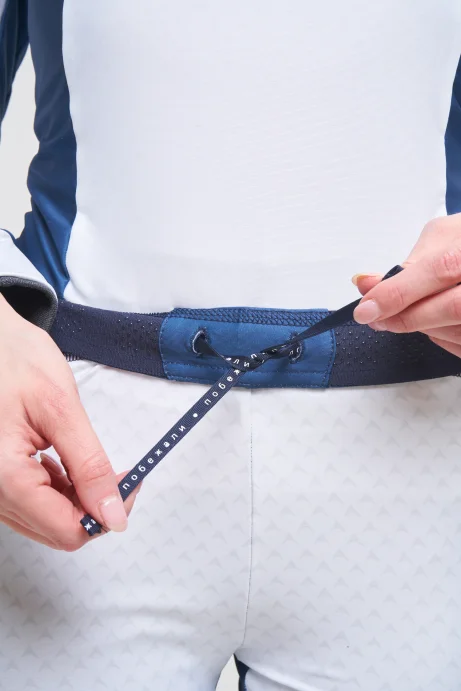 Гоночный костюм BIVIUM Энергия 1.0 жен. белый-синий