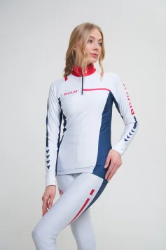Гоночный костюм BIVIUM Энергия 1.0 жен. белый-синий