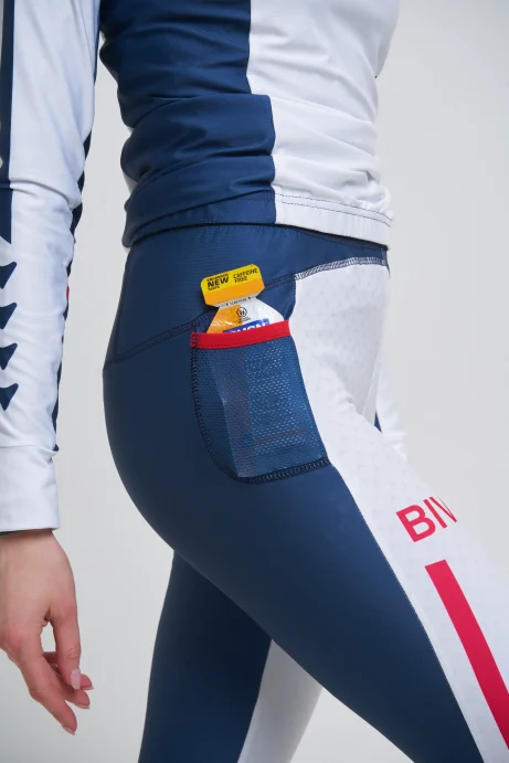 Гоночный костюм BIVIUM Энергия 1.0 жен. белый-синий