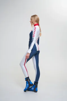 Гоночный костюм BIVIUM Энергия 1.0 жен. белый-синий