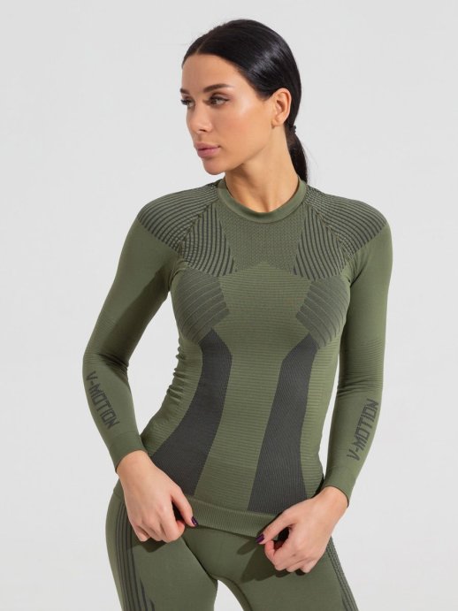 Термобелье V-MOTION F10 Женский Зеленый в Мурманске