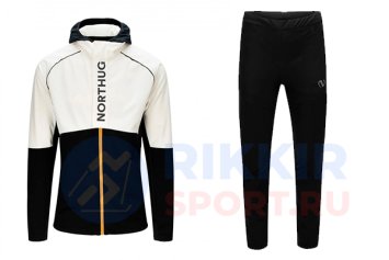 Костюм тренировочный NORTHUG RUKA Softshell Men, Черно-Белый