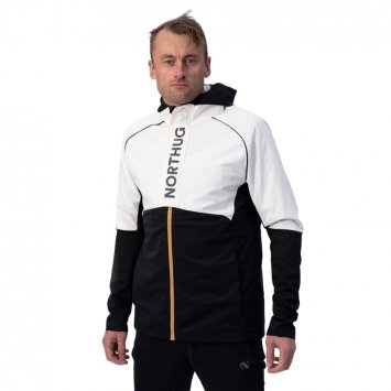 Костюм тренировочный NORTHUG RUKA Softshell Men, Черно-Белый