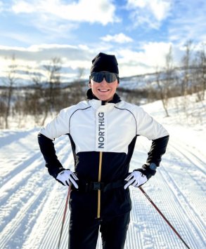 Костюм тренировочный NORTHUG RUKA Softshell Men, Черно-Белый