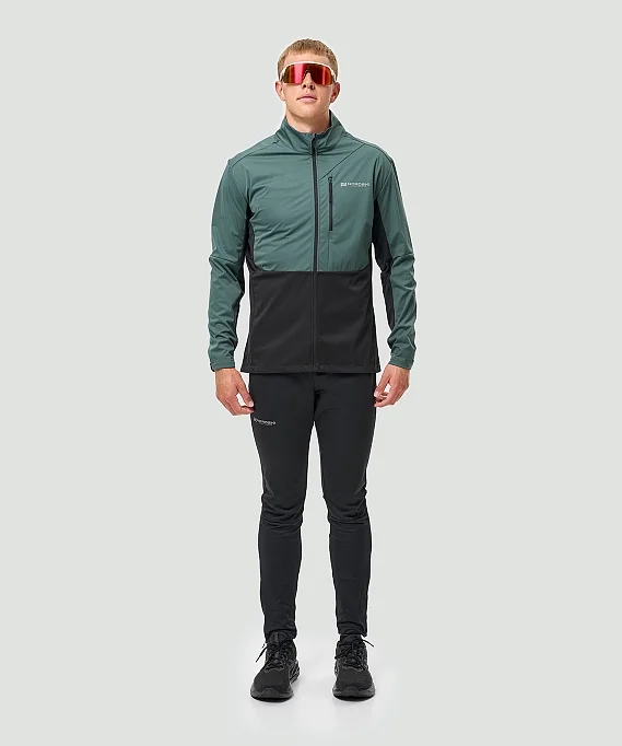 Тренировочная куртка Nordski PRO TOUR Dark Mint/Black NSM634612