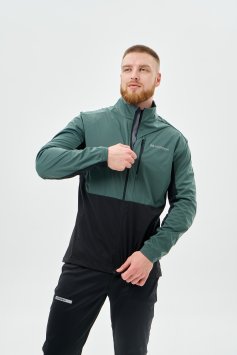 Тренировочная куртка Nordski PRO TOUR Dark Mint/Black NSM634612