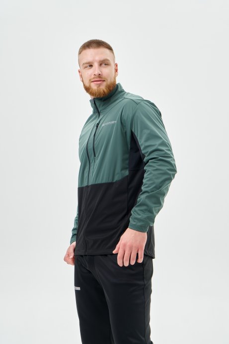 Тренировочная куртка Nordski PRO TOUR Dark Mint/Black NSM634612