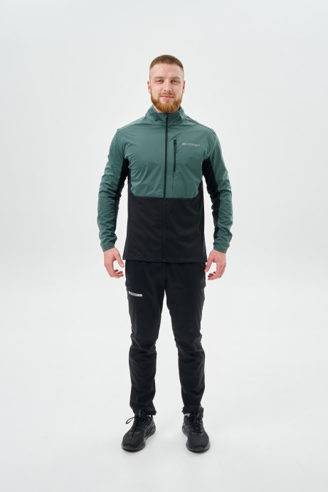 Тренировочная куртка Nordski PRO TOUR Dark Mint/Black NSM634612