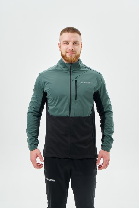 Тренировочная куртка Nordski PRO TOUR Dark Mint/Black NSM634612