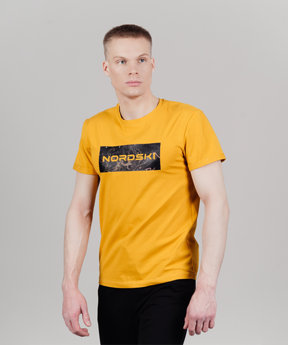 Футболка Nordski Simple Logo Bronze NSM819876