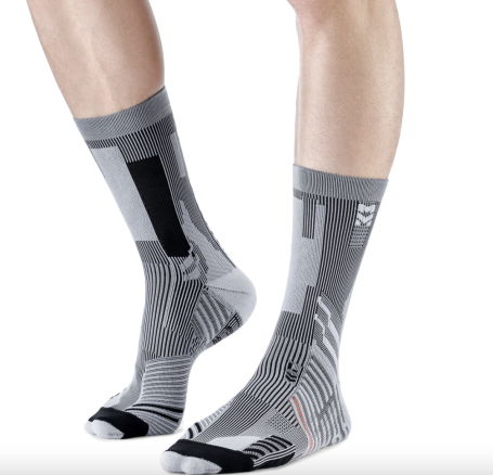 Носки спортивные Moretan Rollerz (Лыжероллерные) RO-181011 черно-белый