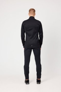 Костюм тренировочный Nordski Hybrid Pro Black/Ice Mint NSM303906/NSW505906