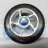 Колесо ELVA SKATE W-SK100R ALU алюминиевый диск