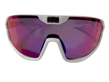 Очки NEON LEGKOV VOLCANO White Matt Mirror hd Red (2 линзы)