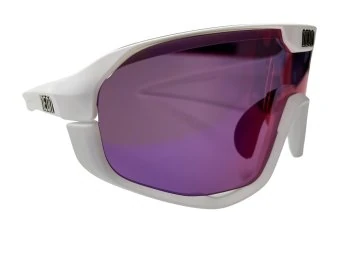 Очки NEON LEGKOV VOLCANO White Matt Mirror hd Red (2 линзы)