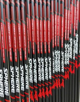 Трубки (пара) Ski Time SPHERE HM Black/Red