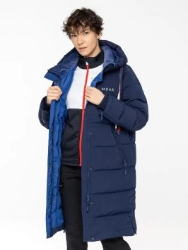Пальто пуховое Dachstein Team жен. MX314240/72107 синий/олимп. синий