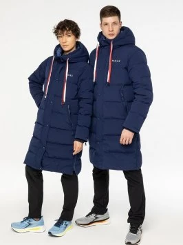 Пальто пуховое Dachstein Team жен. MX314240/72107 синий/олимп. синий