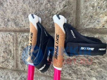 ЛЫЖНЫЕ ПАЛКИ SKI TIME SPORT 100% Fast Clip (тип Triac) Carbon Pink