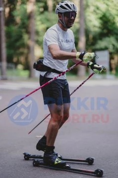 ЛЫЖНЫЕ ПАЛКИ SKI TIME SPORT 100% Fast Clip (тип Triac) Carbon Pink