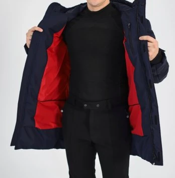 Куртка удлиненная DE Уктус синий