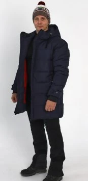 Куртка удлиненная DE Уктус синий