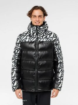 Куртка MOAX пуховая Club Team Logo муж. MX315231/10010 черный принт