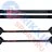 Лыжероллеры SKI TIME Long SK100 NEW Black/Red 720 (2,75)