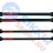 Лыжероллеры SKI TIME CL70-50R LONG NEW Black/Red 800 (2,75)