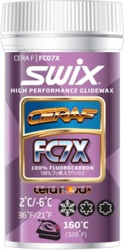 Порошок SWIX FC7X Cera F +2/-6 (оригинальная банка)