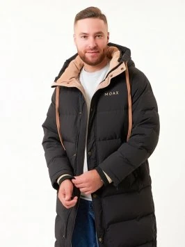 Пальто пуховое MOAX Dachstein муж. MX2301/10000 чёрный
