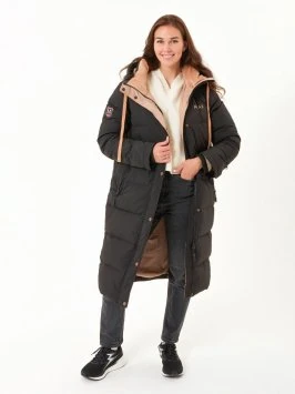 Пальто пуховое MOAX Dachstein жен. MX2308/10000 чёрный
