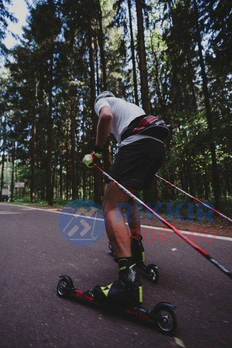 Лыжероллеры SKI TIME SK100 NEW Black/Red 620 (2)