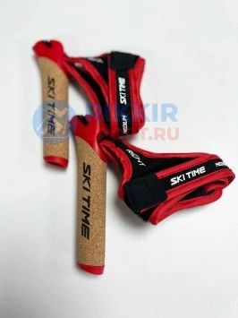 ЛЫЖНЫЕ ПАЛКИ SKI TIME SPHERE HM Fast Clip (тип Triac) HM Black/Red