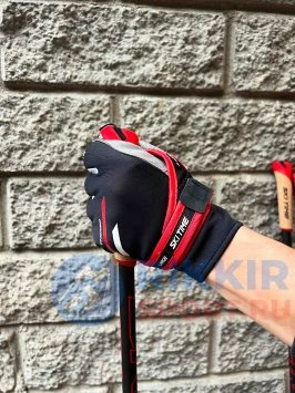 ЛЫЖНЫЕ ПАЛКИ SKI TIME SPHERE HM Fast Clip (тип Triac) HM Black/Red