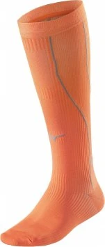 Компрессионные гольфы Mizuno Compression Sock оранж./черн.