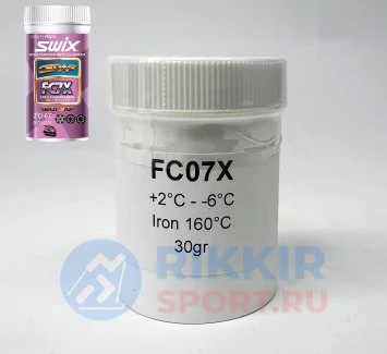 Порошок SWIX FC7X Cera F +2/-6