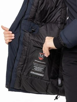 Парка MOAX Siberia Dupont жен. MX2374/75100 темно-синий