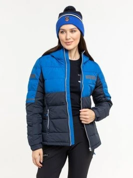 Куртка пуховая MOAX Club Team жен. MX314230/72105 синий