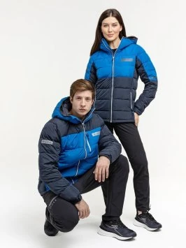 Куртка пуховая MOAX Club Team жен. MX314230/72105 синий