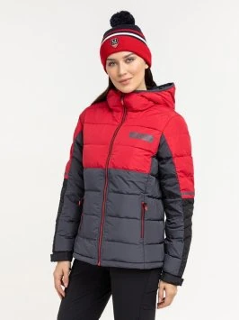 Куртка пуховая MOAX Club Team жен. MX314230/90000 красный