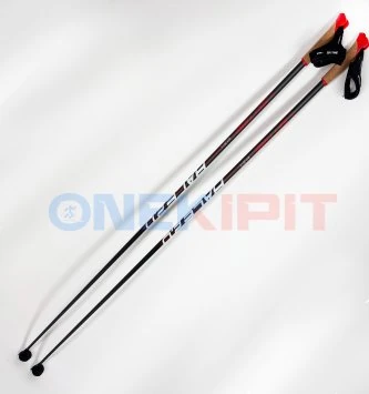 ЛЫЖНЫЕ ПАЛКИ SKI TIME RACE 2.0 Black/ Red HM