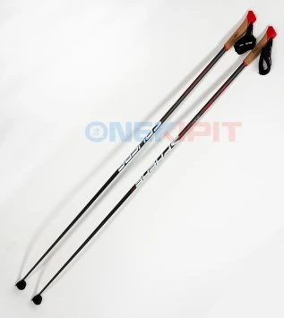 ЛЫЖНЫЕ ПАЛКИ SKI TIME SPHERE 2.0 Black/Red HM