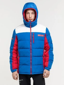 Куртка пуховая MOAX Club Team муж. MX314231/72100 синий/белый