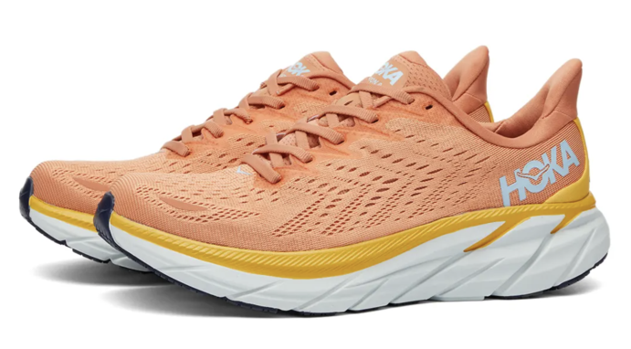 Кроссовки Hoka W СLIFTON 8 Sun Baked / Shell Coral