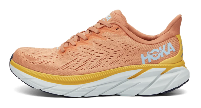 Кроссовки Hoka W СLIFTON 8 Sun Baked / Shell Coral