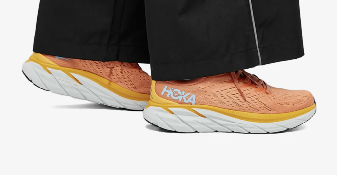 Кроссовки Hoka W СLIFTON 8 Sun Baked / Shell Coral